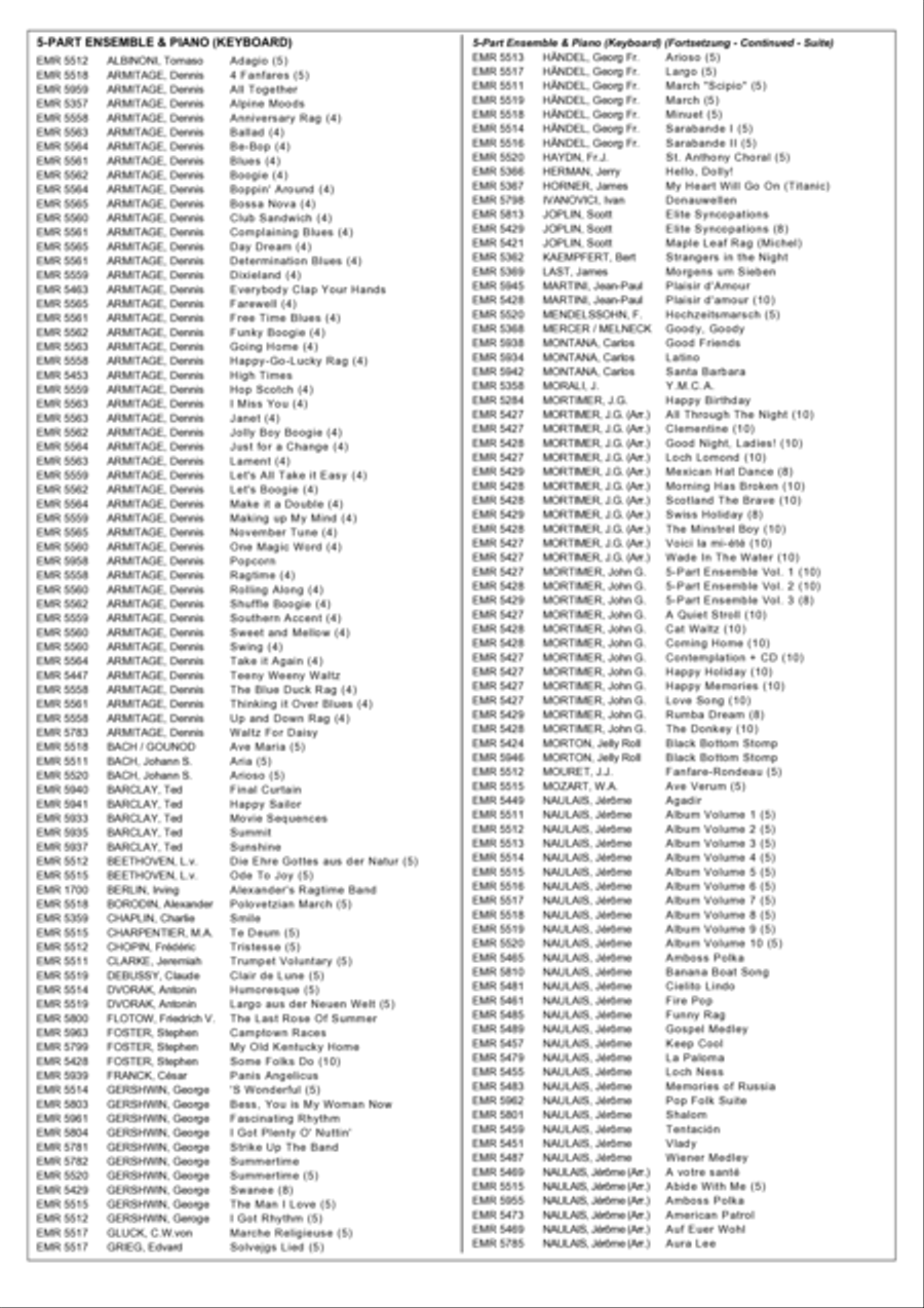 Wellerman Score scores gallery preview page 6