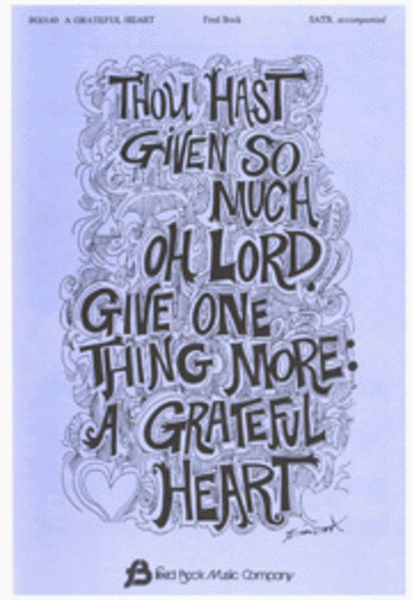A Grateful Heart image number null