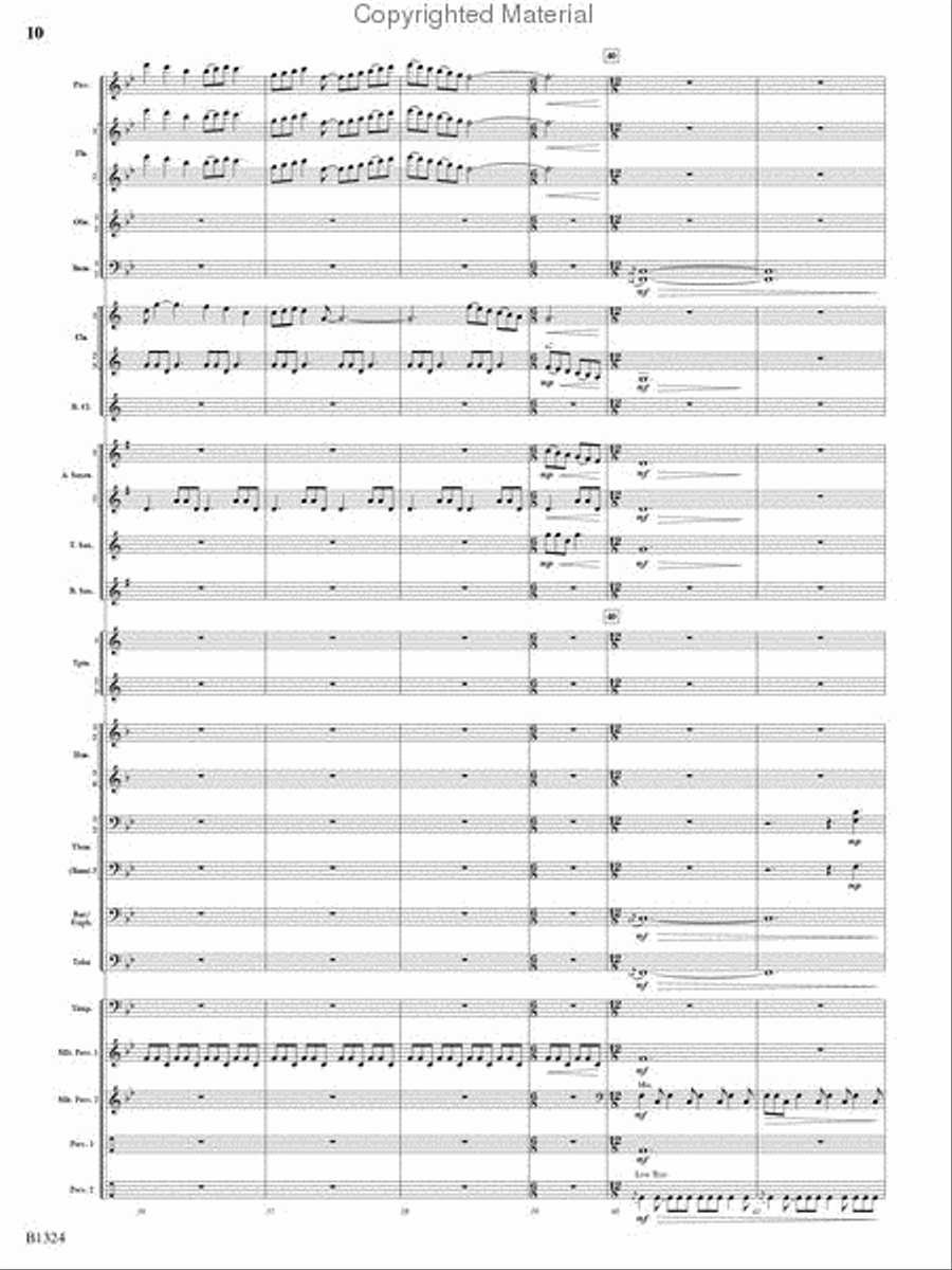 Fusion Concert Band scores gallery preview page 9