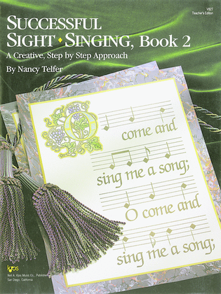 Book cover for Successful Sight-Singing, Bk2 - Teacher's Ed.