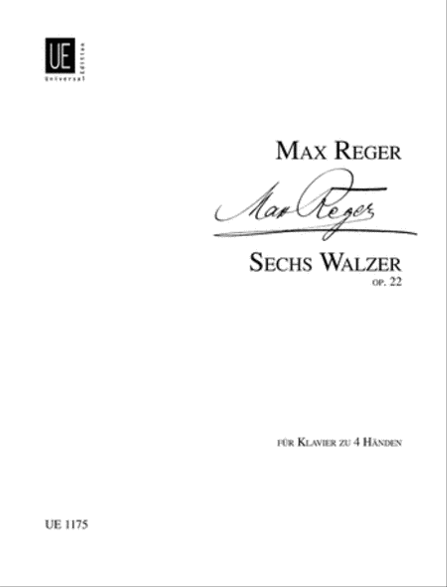 Six Waltzes Op. 22 Chamber Music scores gallery preview page 1