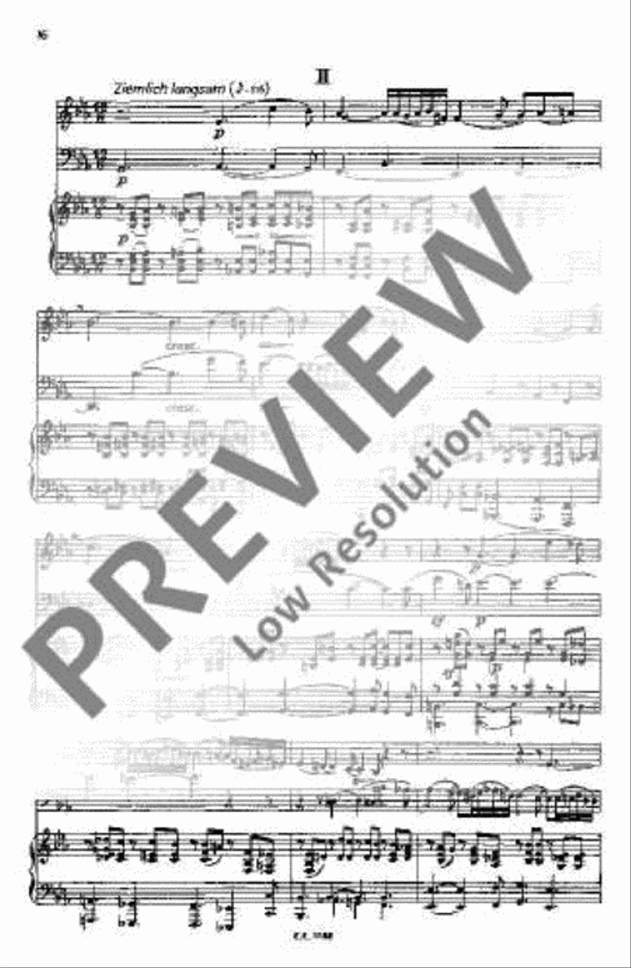 Piano Trio G minor Piano Trio scores gallery preview page 19