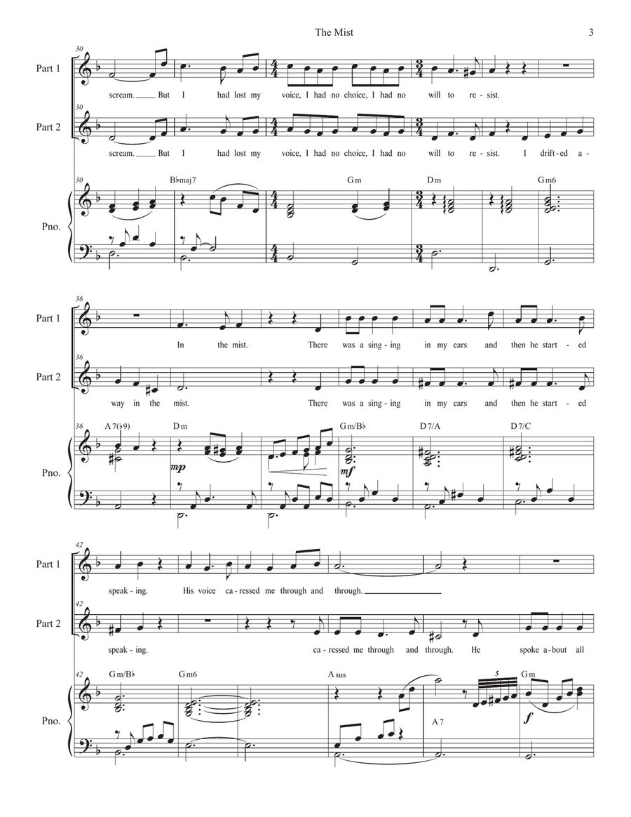 The Mist The Mist 2-Part scores gallery preview page 3
