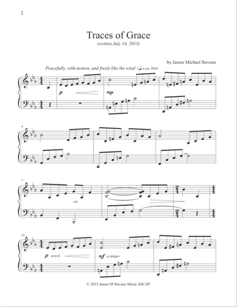 Traces of Grace Piano Method scores gallery preview page 2