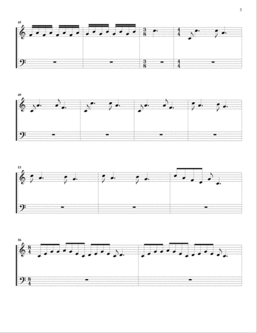 Hypnotic Mirth Small Ensemble scores gallery preview page 3