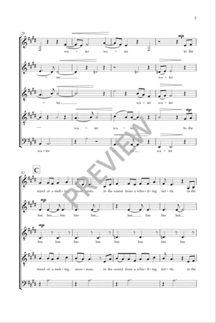 Water Choir scores gallery preview page 6