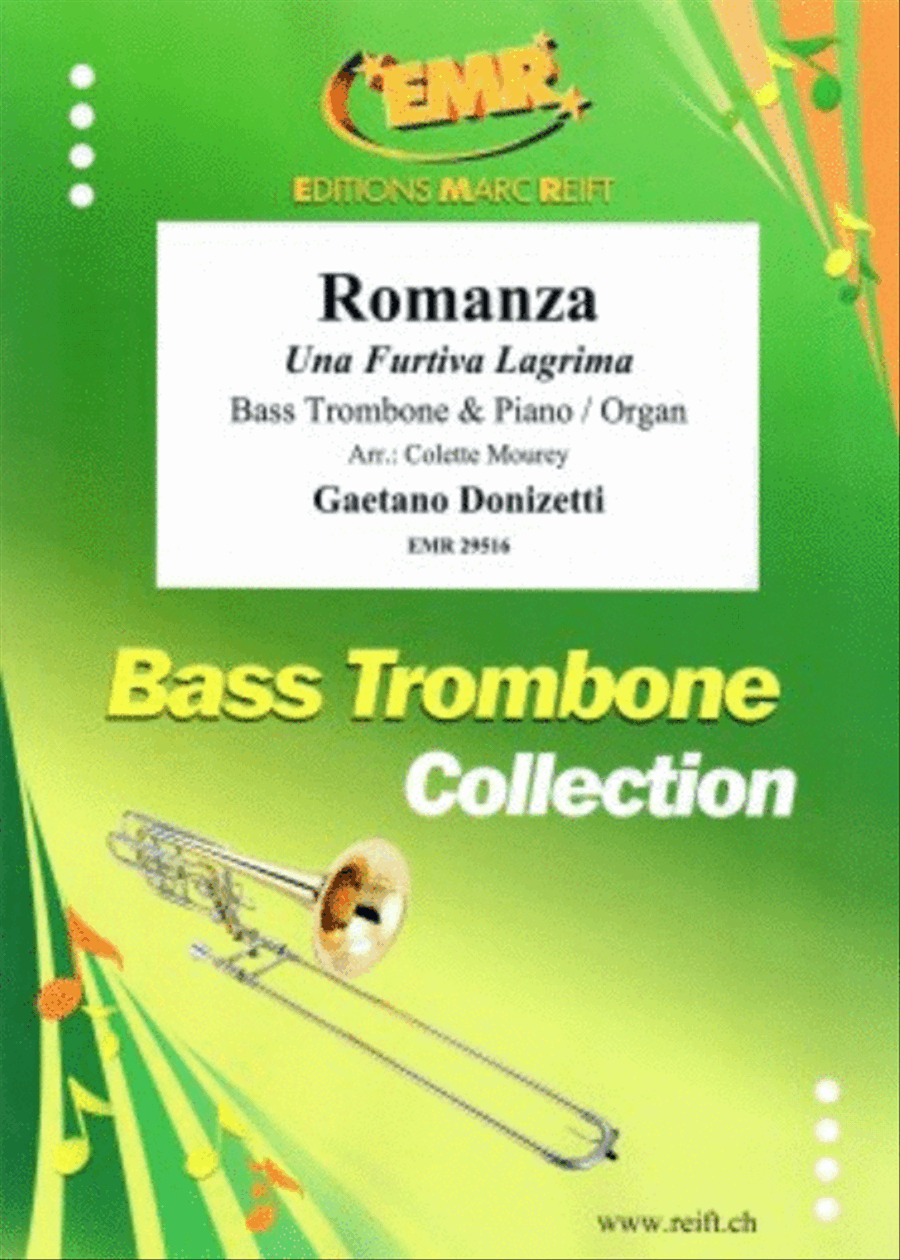 Romanza Trombone scores gallery preview page 1