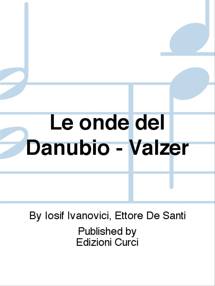 Le onde del Danubio - Valzer Piano Solo scores gallery preview page 1