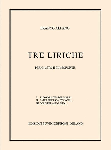Tre Liriche (1943)