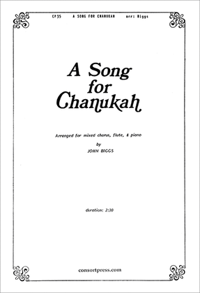 A Song for Chanukah (Full/Choral Score)
