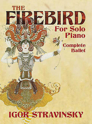 Book cover for The Firebird for Solo Piano -- Complete Ballet