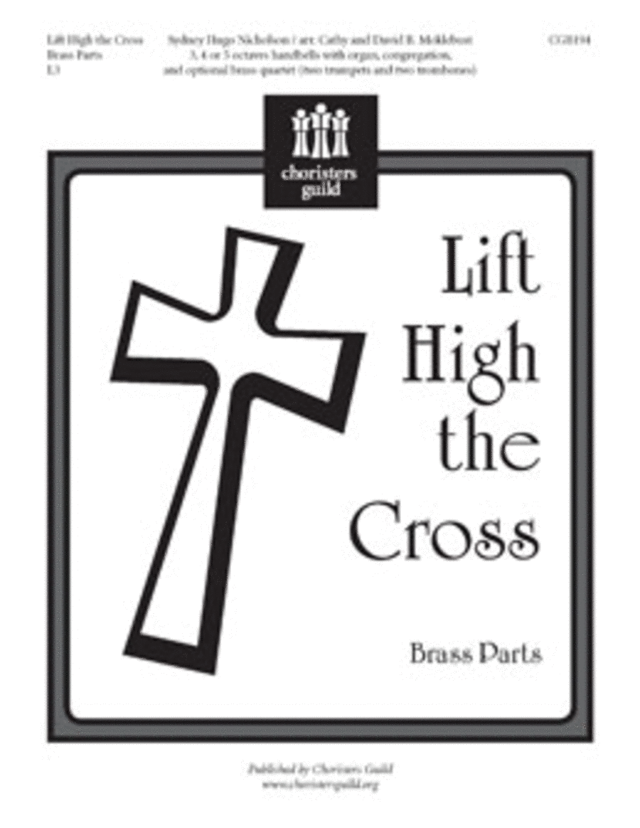 Lift High the Cross with Brass Parts Full Score Handbell Choir scores gallery preview page 1