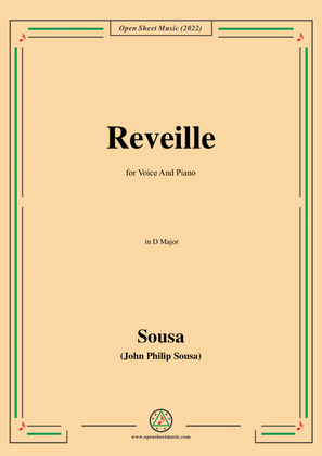Sousa-Reveille,in D Major