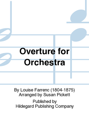 Book cover for Overture For Orchestra