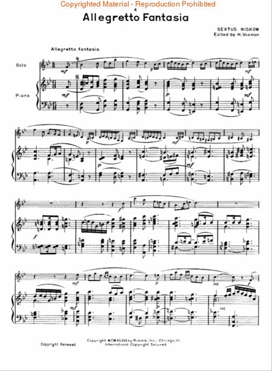 Concert and Contest Collections - Bb Clarinet (Piano Accompaniment part) Concert Band Methods scores gallery preview page 2