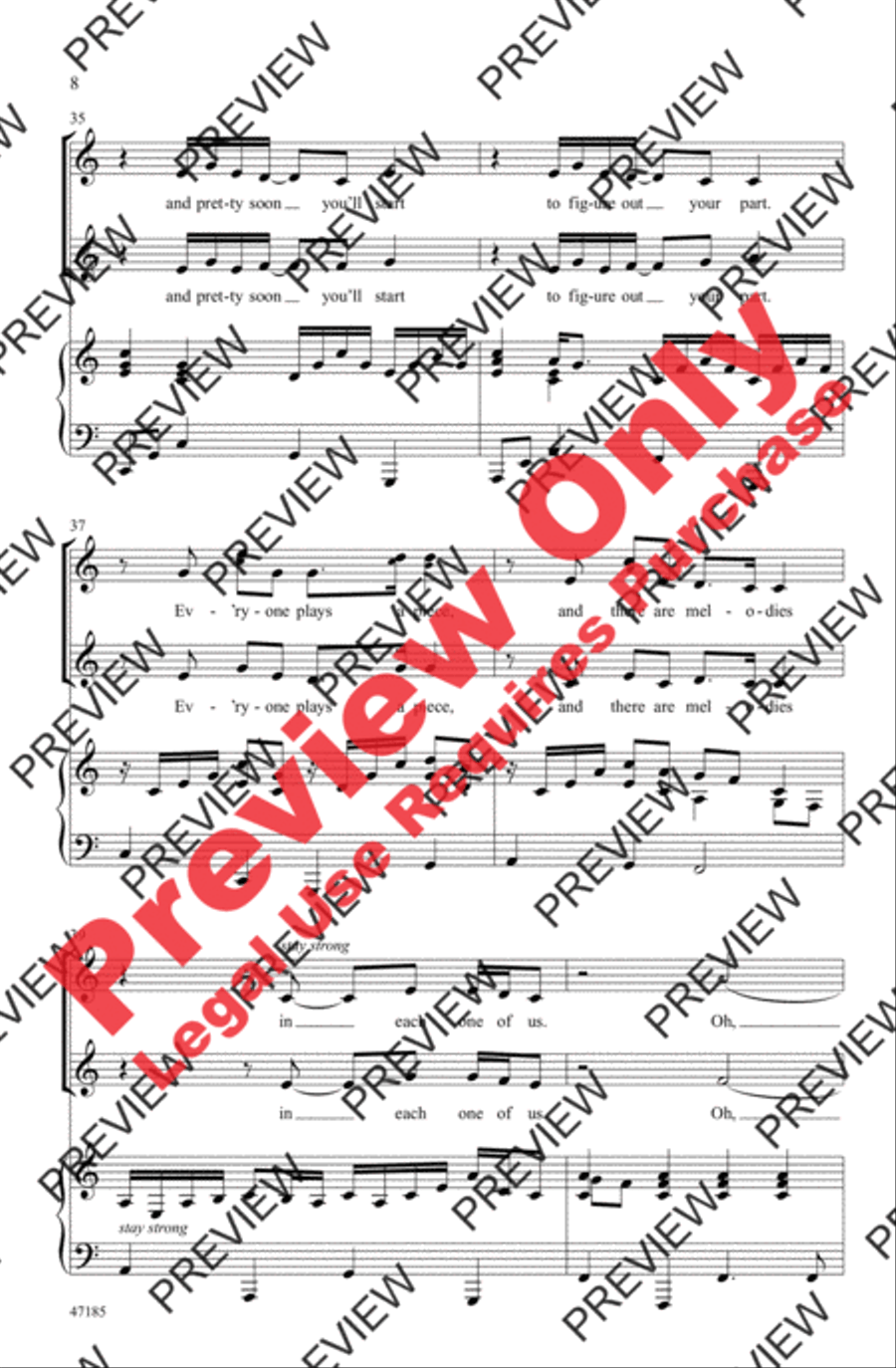 Glorious 2-Part scores gallery preview page 8