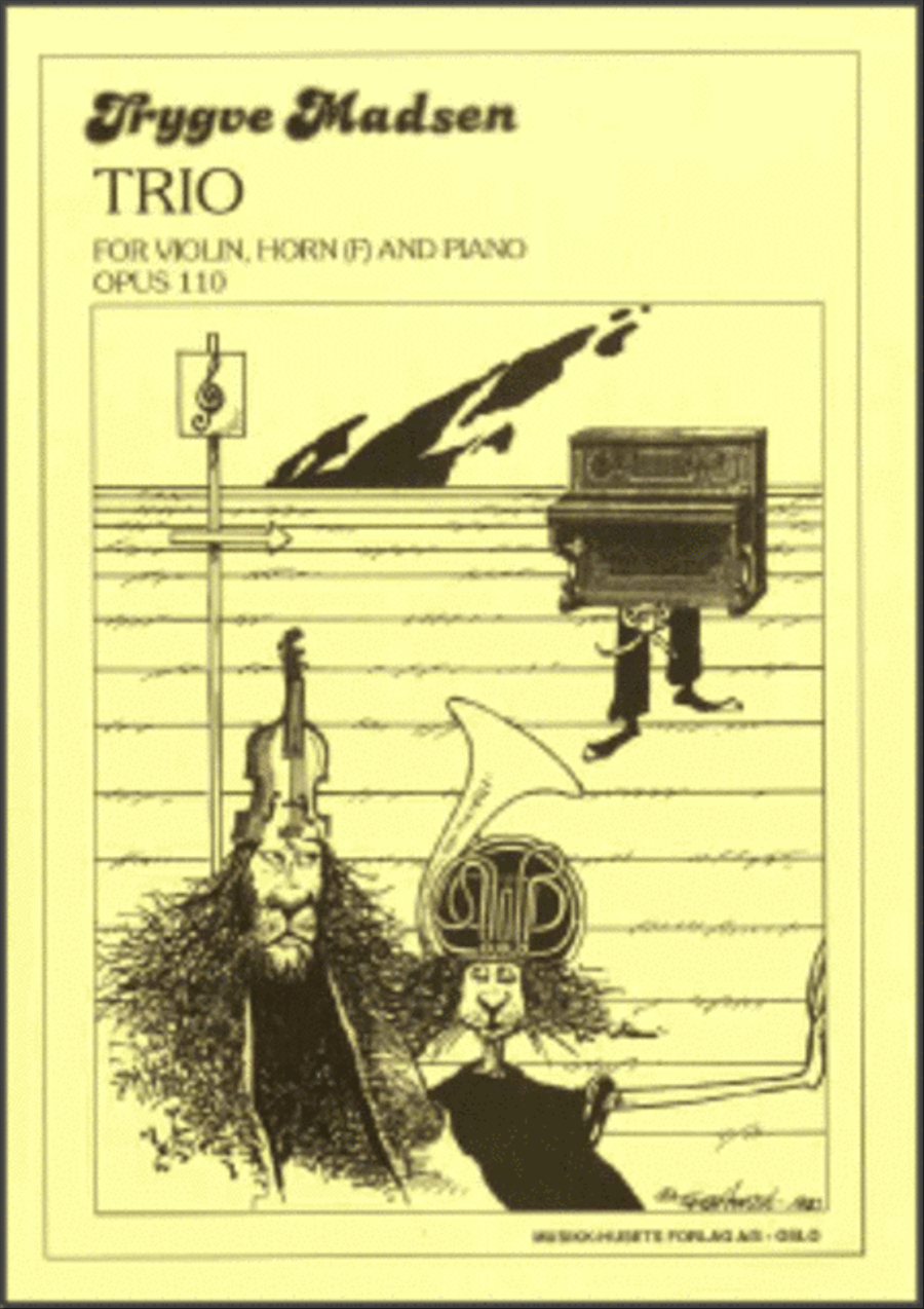 Trio Op. 110 Trio Op. 110 Horn scores gallery preview page 1