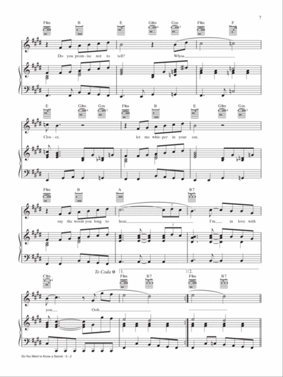 Piano Play-Along -- The British Invasion Piano, Vocal scores gallery preview page 6