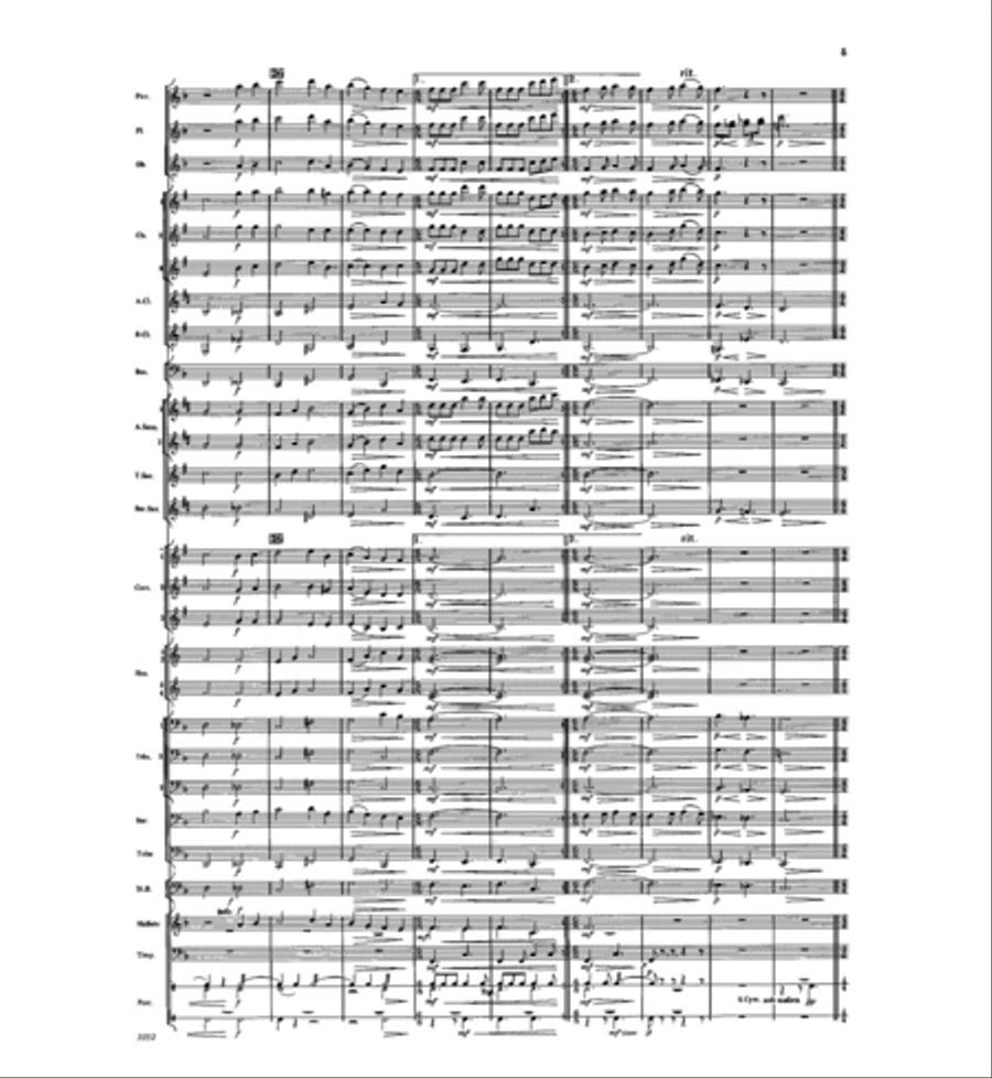 Yuletide Fete Concert Band scores gallery preview page 5