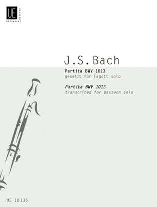 Book cover for Partita, Bassoon Solo