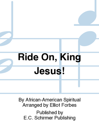 Book cover for Ride On, King Jesus!