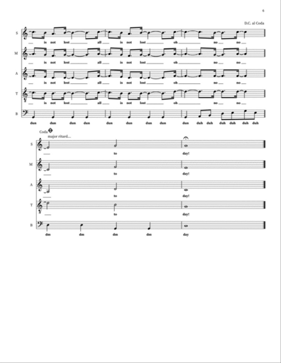 Saturday In The Park Saturday In The Park Choir scores gallery preview page 6