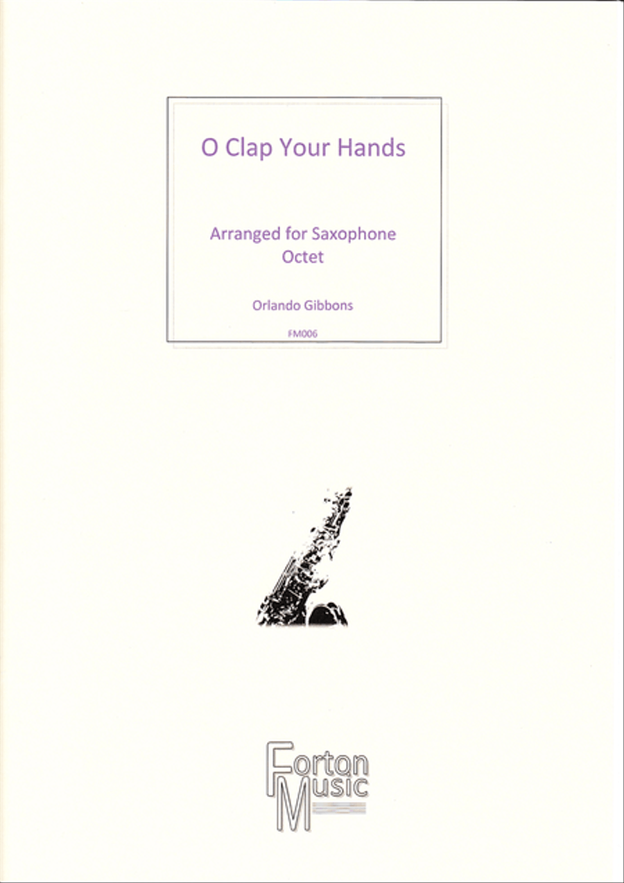 O Clap Your Hands Chamber Music scores gallery preview page 1