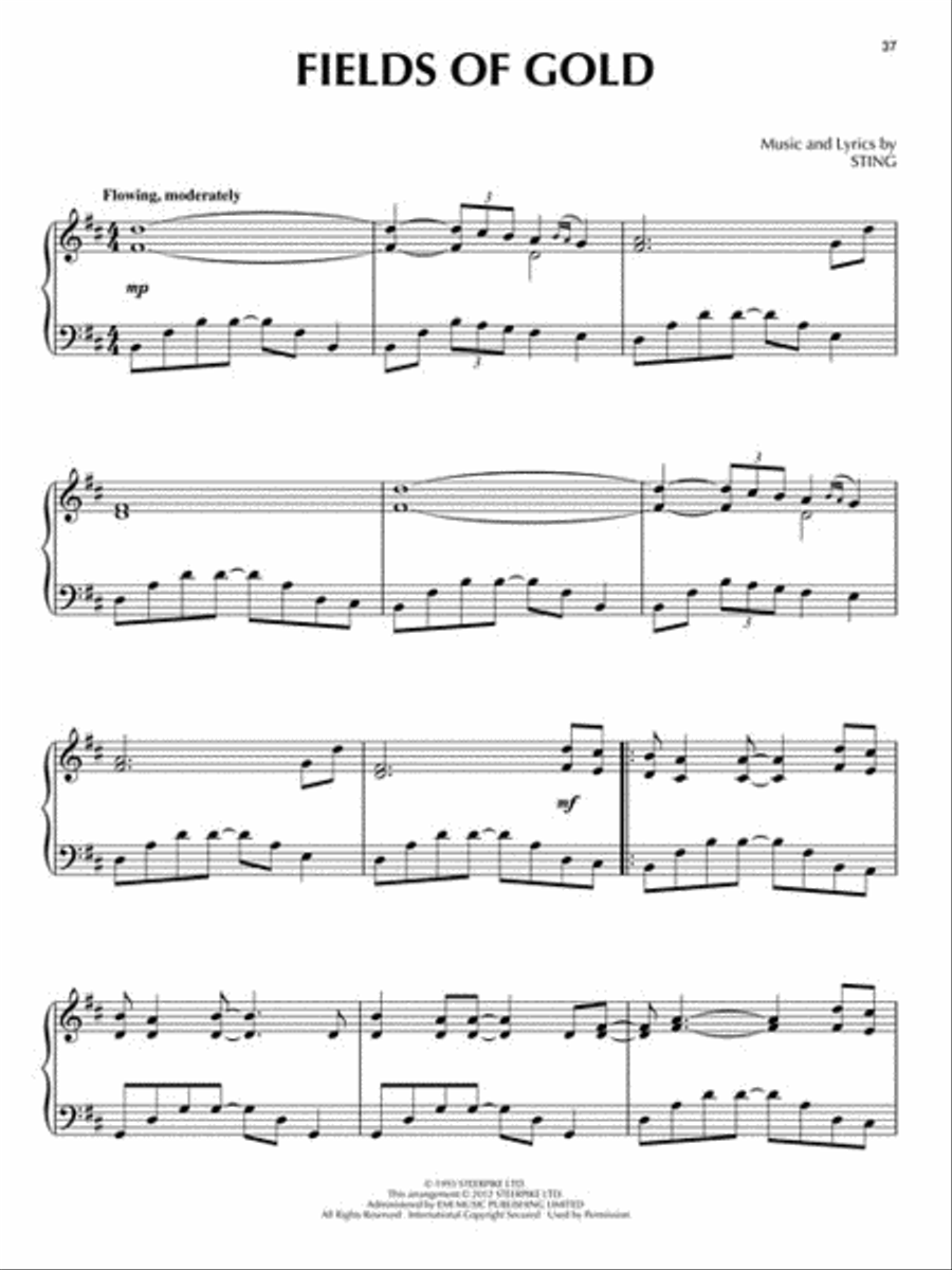 Favorite Pop Piano Solos Favorite Pop Piano Solos Piano Solo scores gallery preview page 3