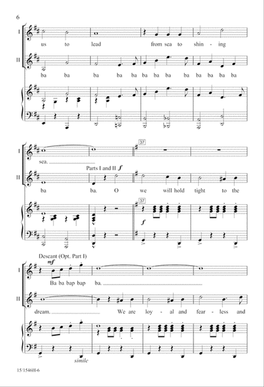 Stars and Stripes 2-Part scores gallery preview page 7