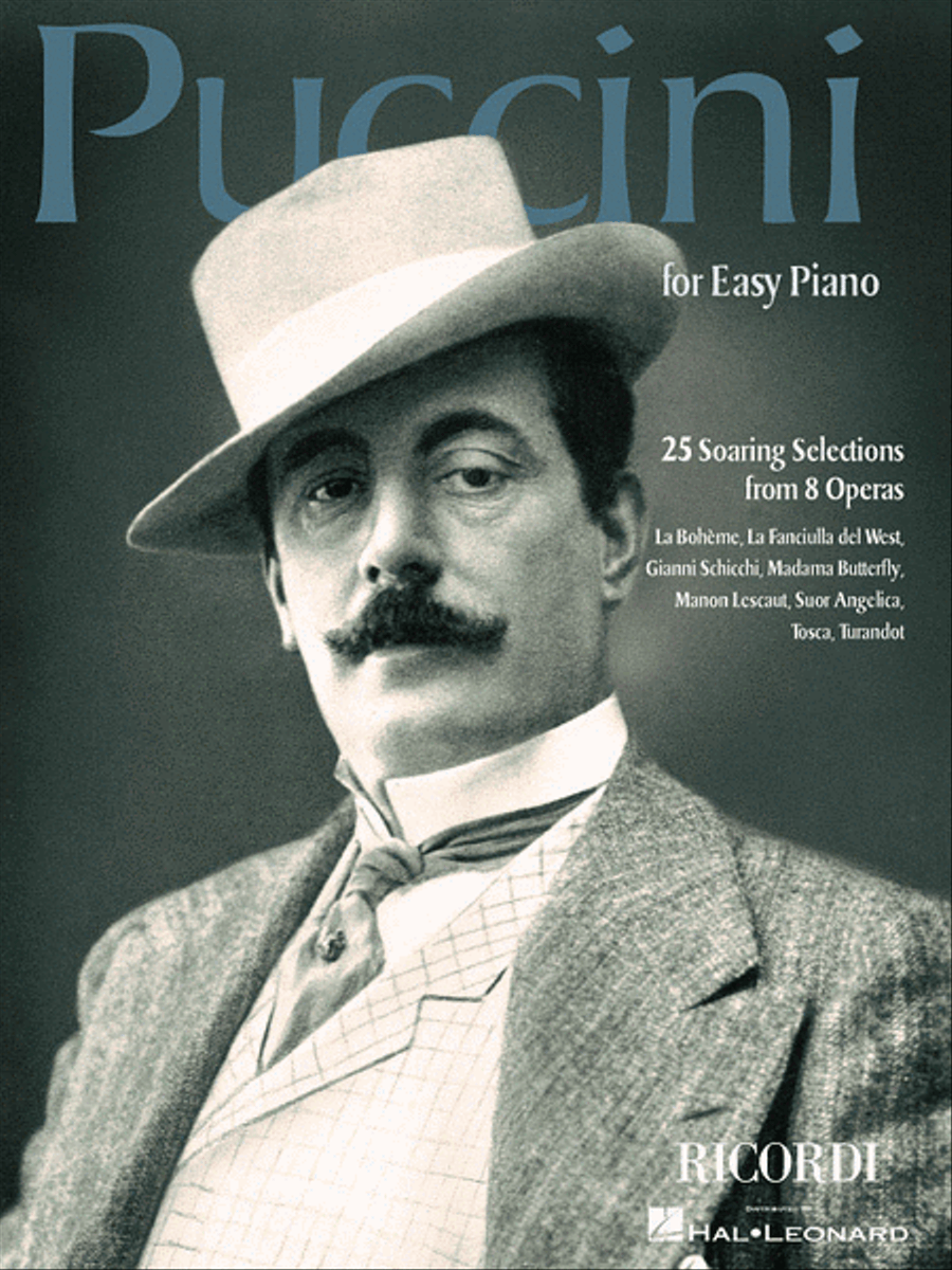 Puccini for Easy Piano Easy Piano scores gallery preview page 1
