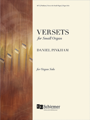 Book cover for Versets for Small Organ