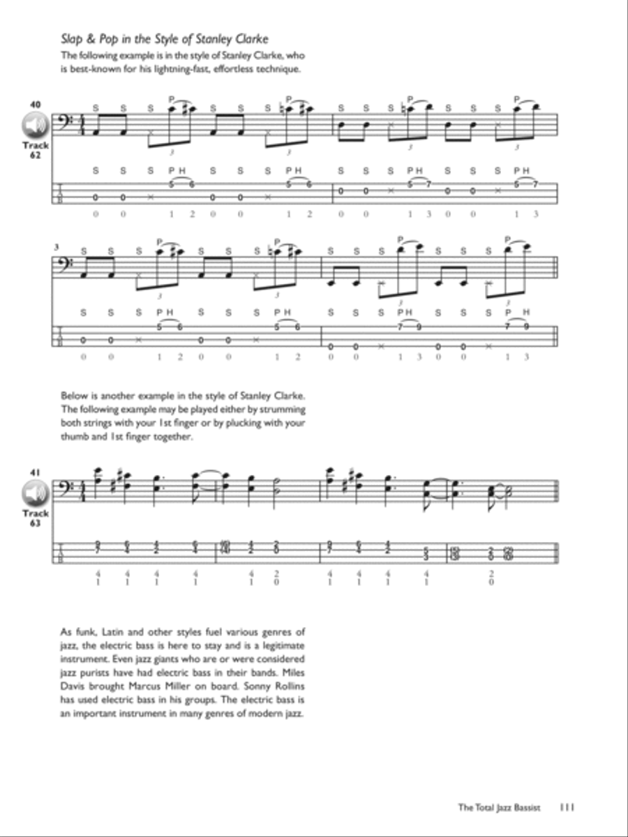 The Total Jazz Bassist The Total Jazz Bassist Bass Guitar scores gallery preview page 8