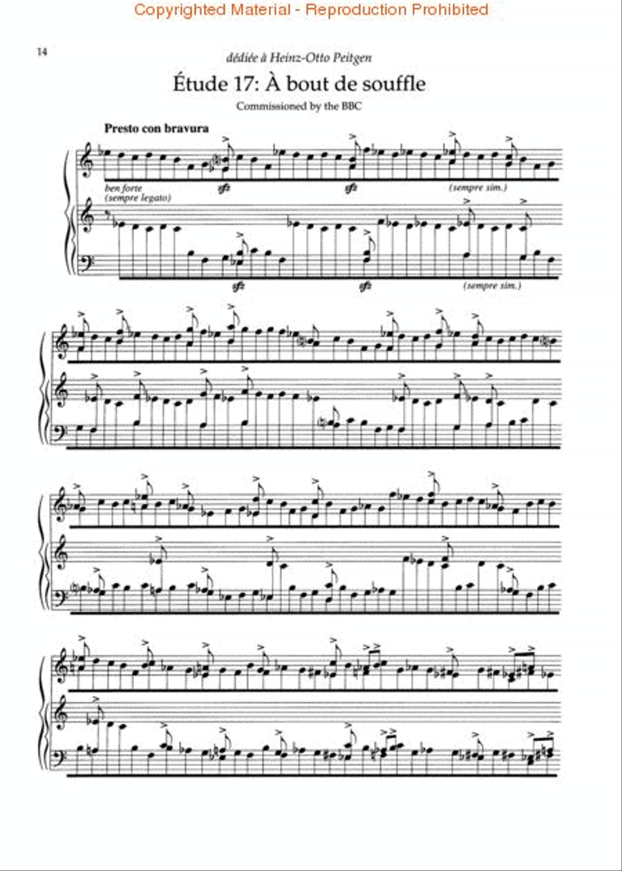 Études pour Piano – Volume 3, Part 1 Piano Solo scores gallery preview page 3