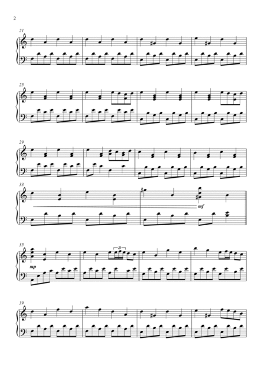 Kaleidoscope of Colors Piano Solo scores gallery preview page 2