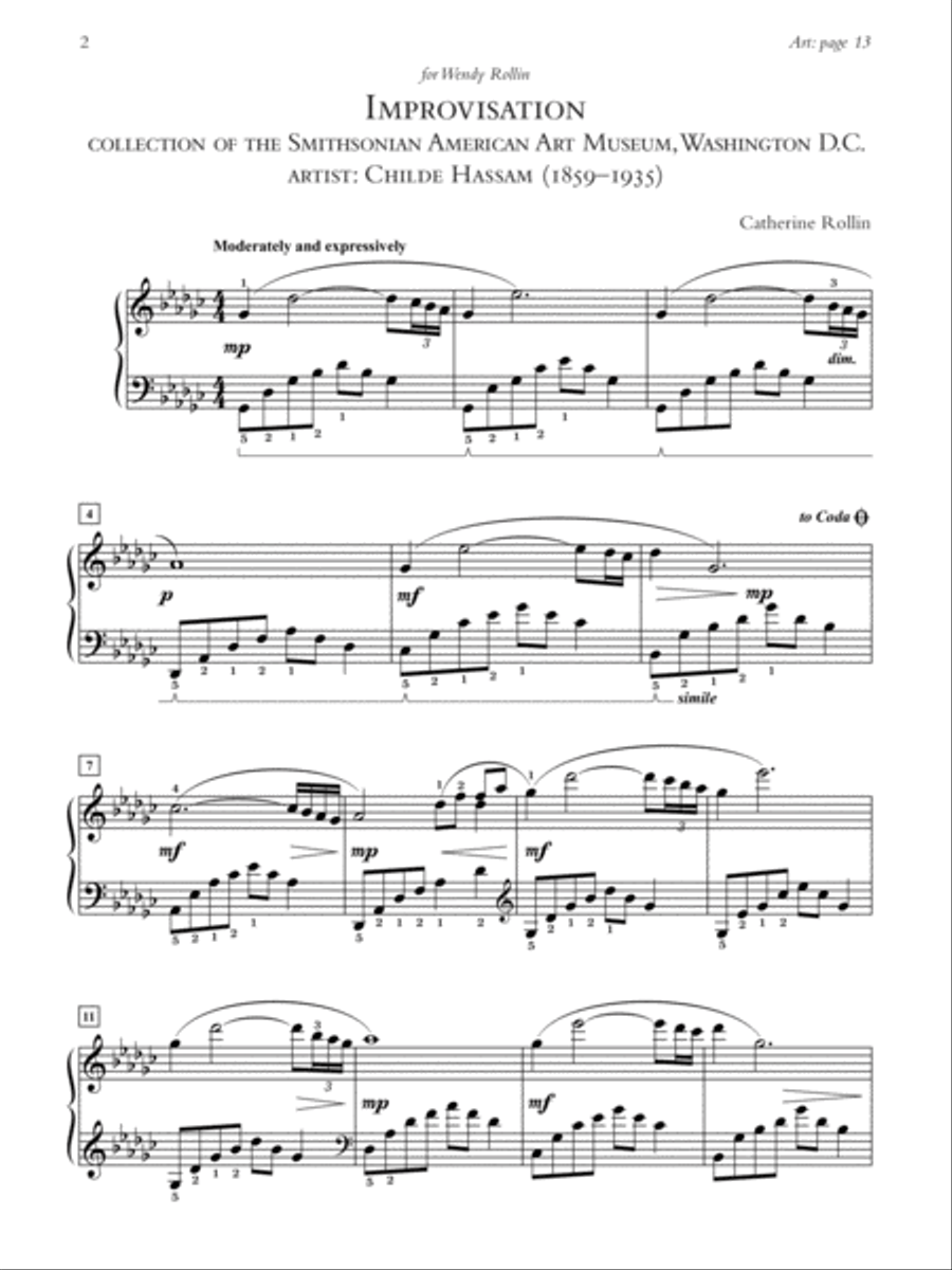 Museum Masterpieces, Book 4 Piano Solo scores gallery preview page 3
