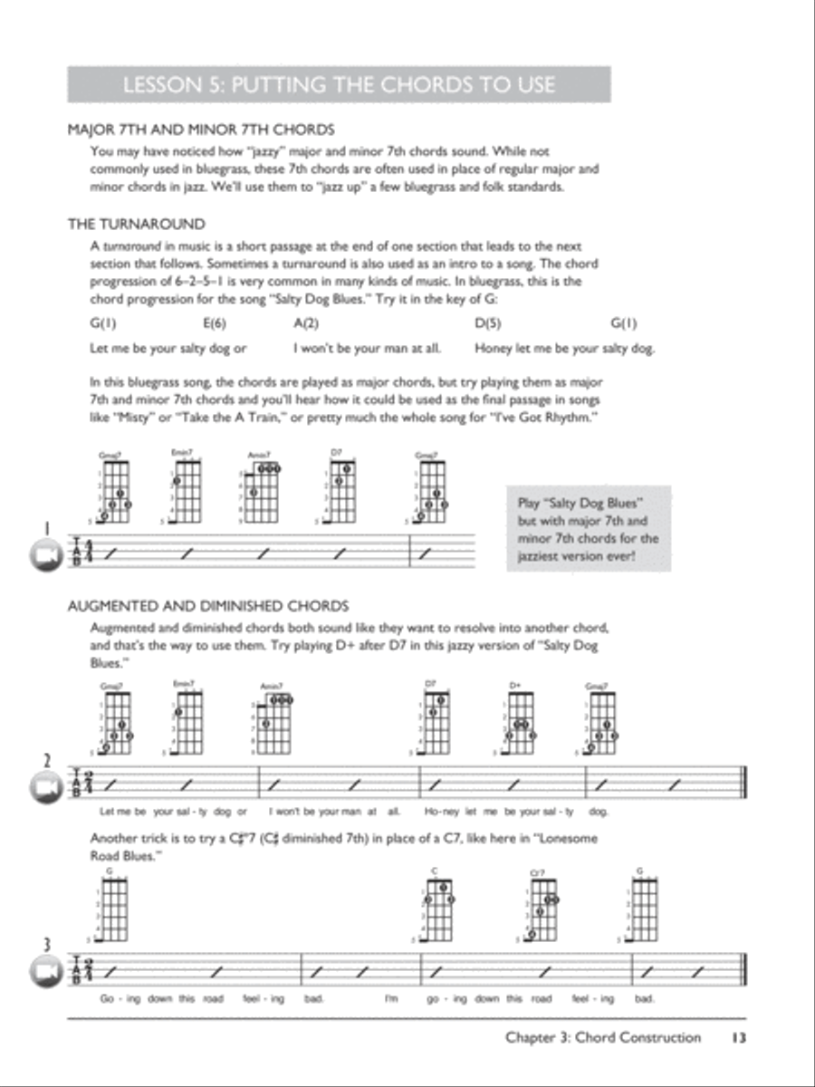 Complete 5-String Banjo Method 5-String Banjo scores gallery preview page 3