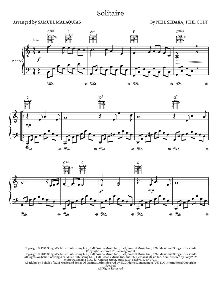 Solitaire Part scores gallery preview page 1