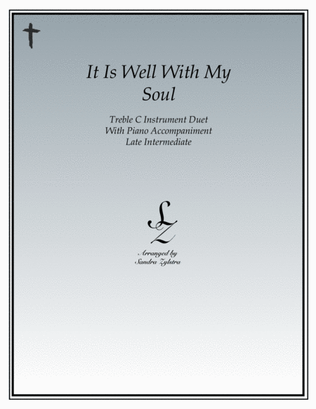 It Is Well With My Soul (treble C instrument duet)