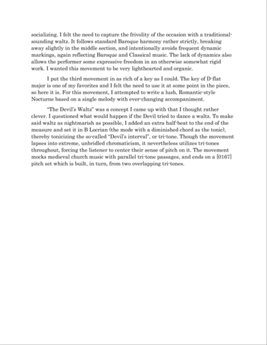 Piano Suite, Op. 1 Piano Solo scores gallery preview page 4