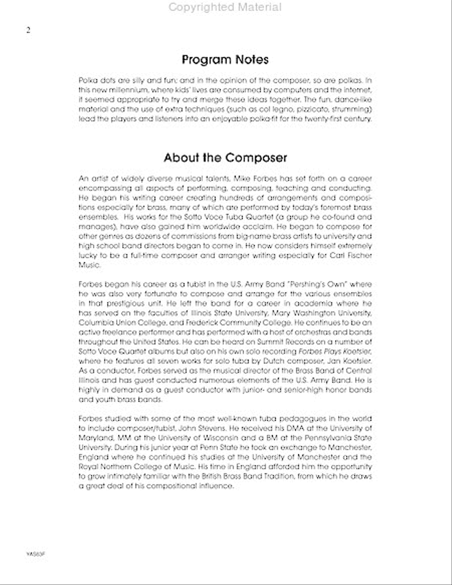 Polka.Com String Orchestra scores gallery preview page 3
