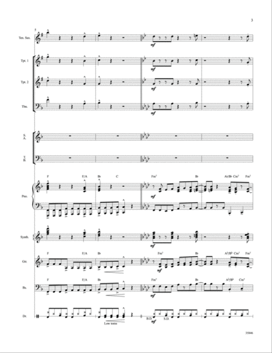 The Power of Love The Power of Love Choir scores gallery preview page 3