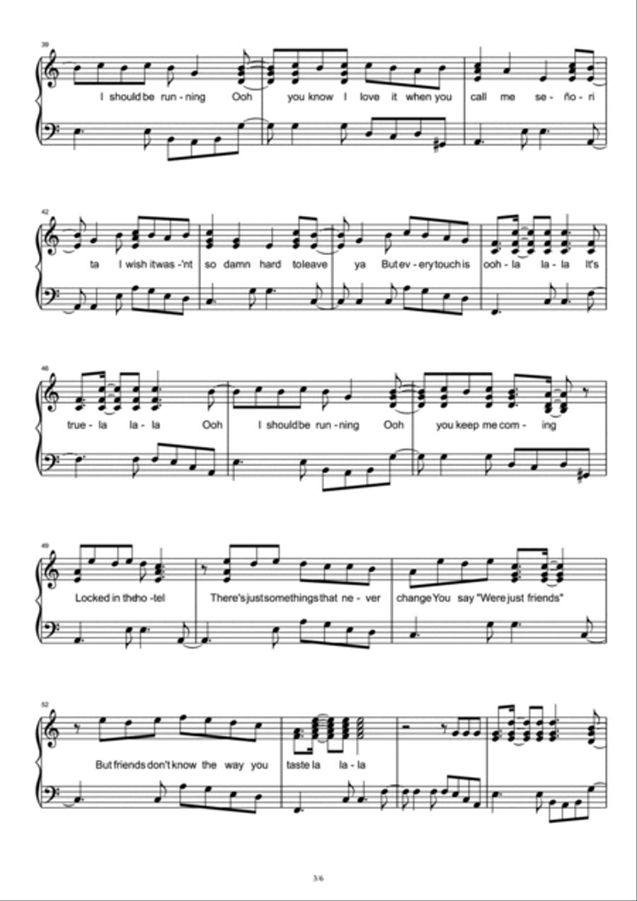 Señorita Voice scores gallery preview page 3