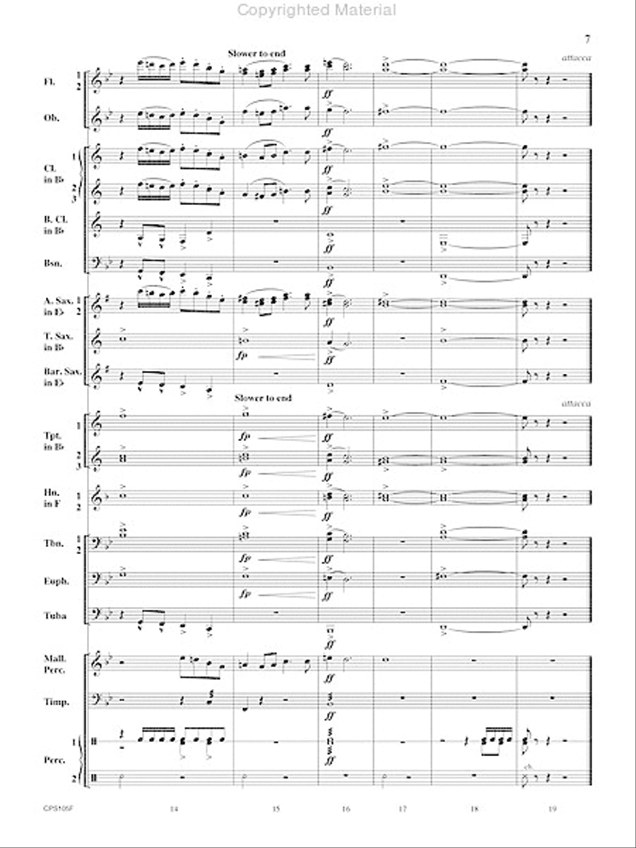 A Land Remembered A Land Remembered Concert Band scores gallery preview page 8
