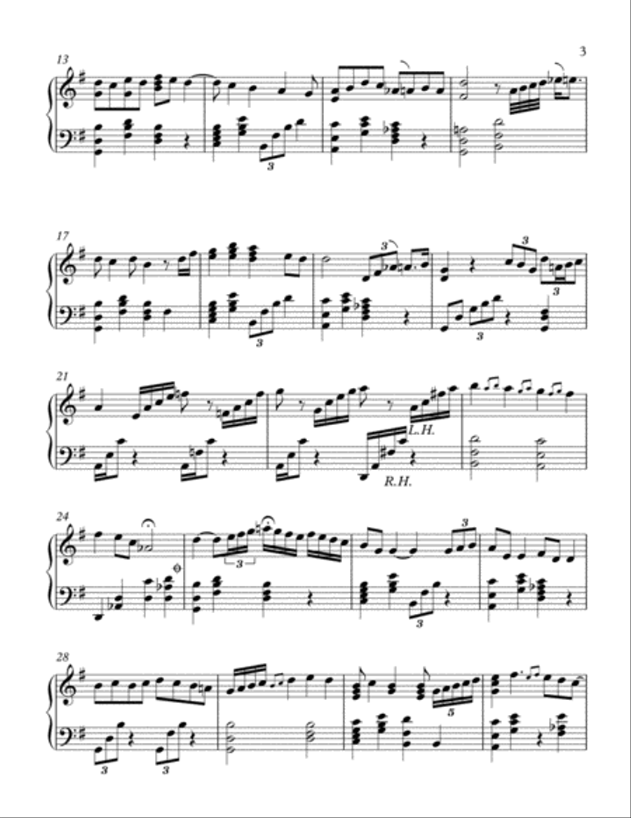 Alone Again Harp scores gallery preview page 3