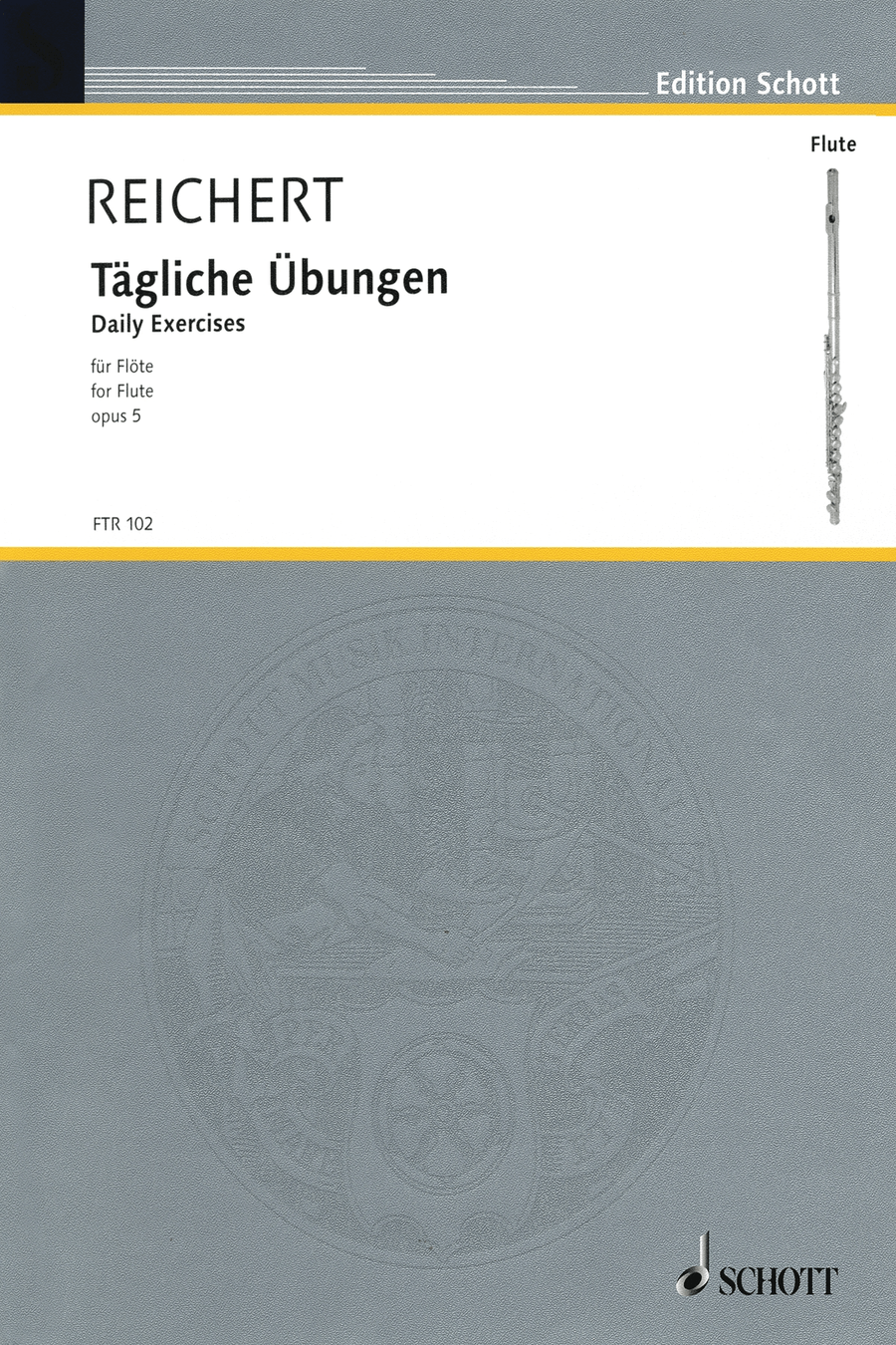 Daily Exercises for Flute, Op. 5 Flute scores gallery preview page 1