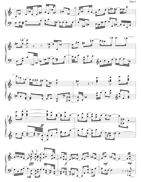 Three Concert Studies for the Piano Op. 4 image number null