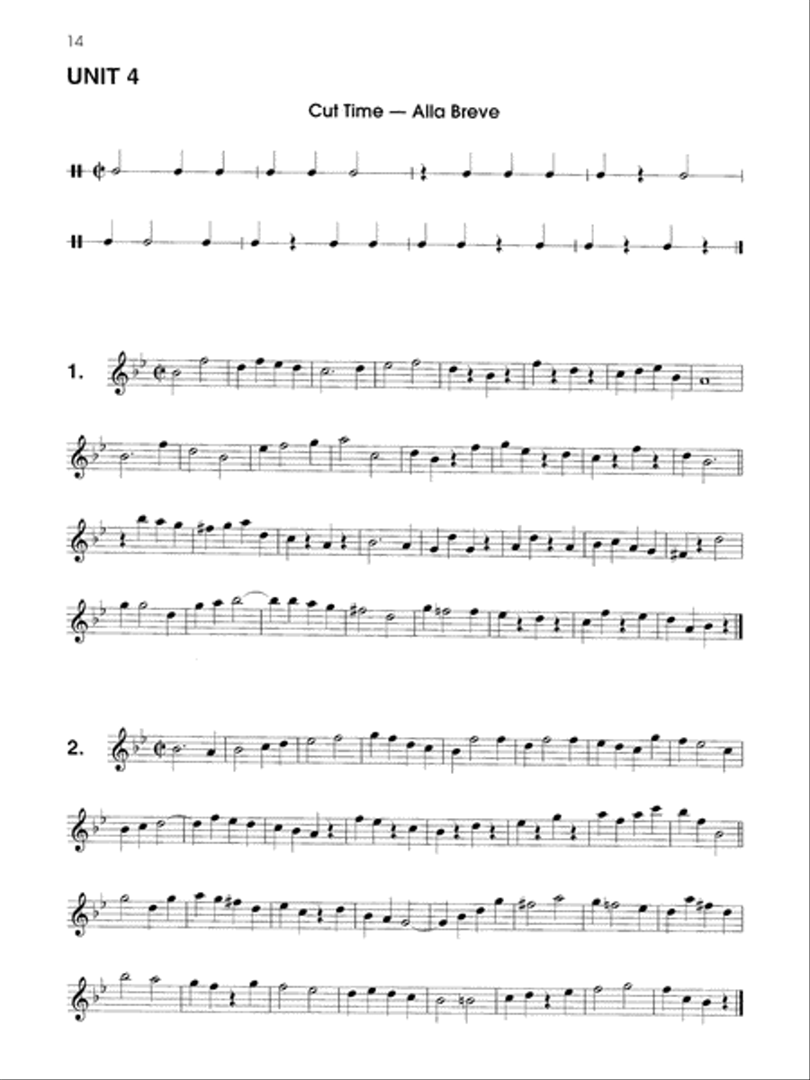 Rhythms & Rests Concert Band Methods scores gallery preview page 7