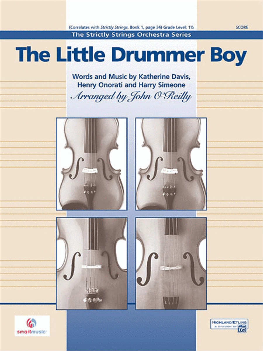 The Little Drummer Boy String Orchestra scores gallery preview page 1