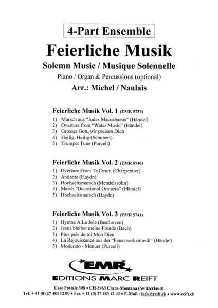 Feierliche Musik, Volume 3 image number null