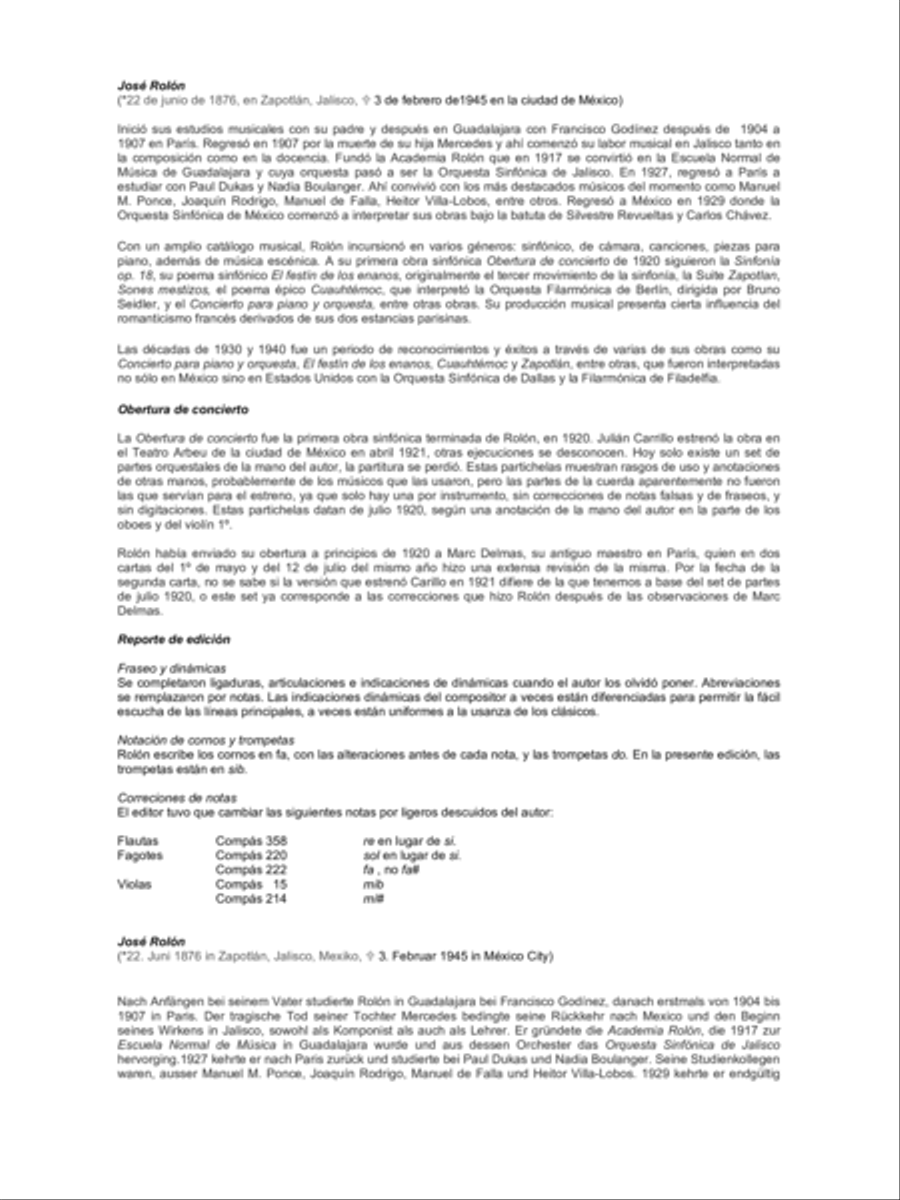 Obertura de Concierto Orchestra scores gallery preview page 2